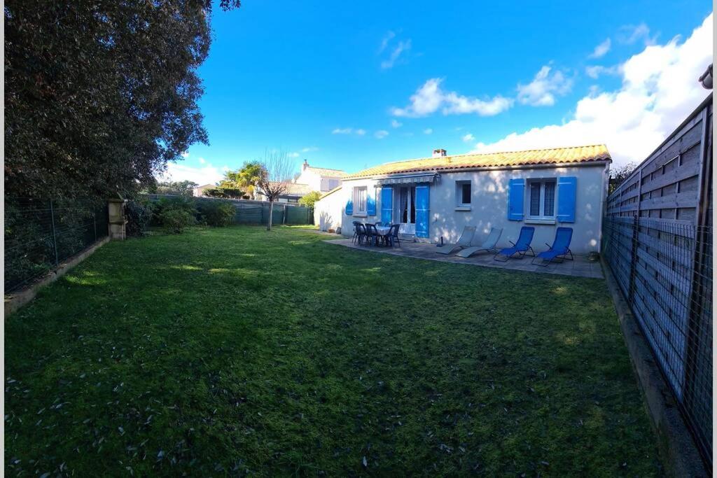 Maison bord de mer La Maraichine, 3 chambres, 6 couchages, jardin, piscine, Talmont-Saint-Hilaire Extérieur photo