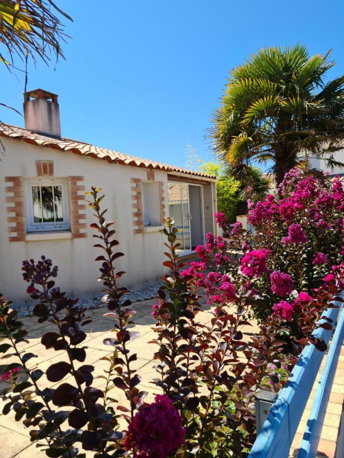 Maison bord de mer La Maraichine, 3 chambres, 6 couchages, jardin, piscine, Talmont-Saint-Hilaire Extérieur photo